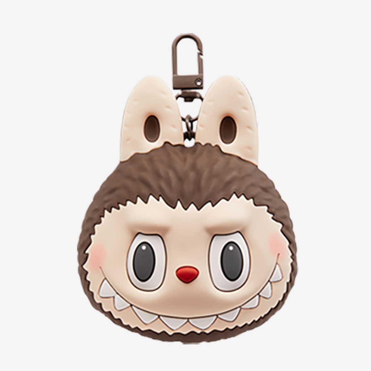 LABUBU Originals Brown Silicone Earphone Bag