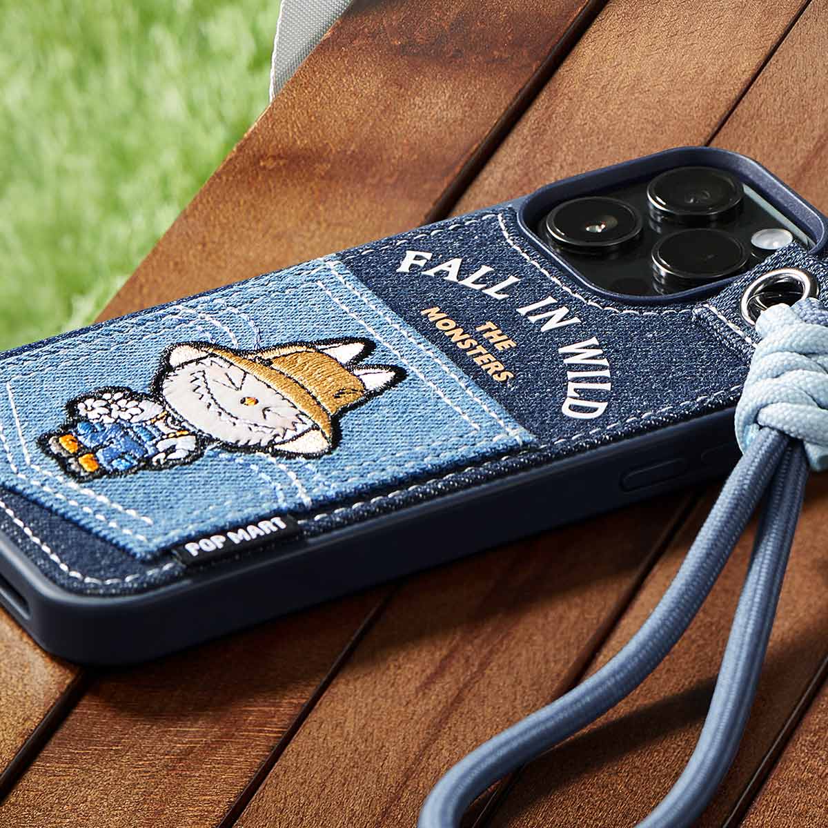 THE MONSTERS case in Wild Series-Lanyard Phone Case