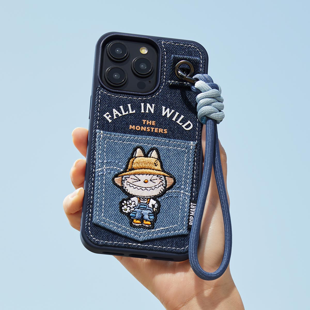 THE MONSTERS case in Wild Series-Lanyard Phone Case