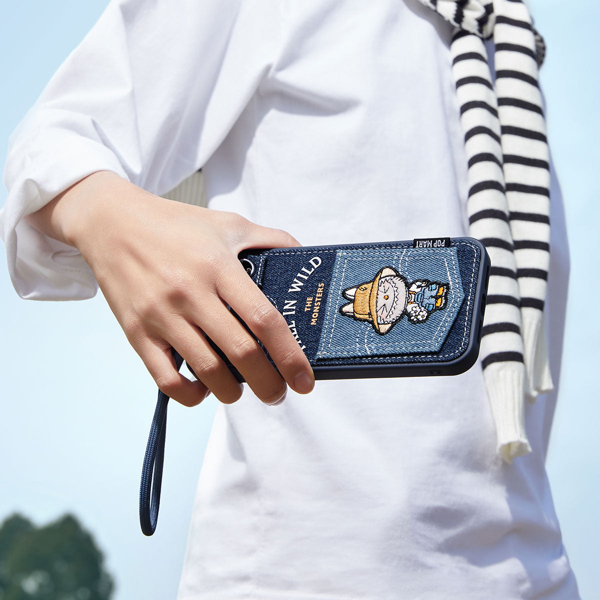 THE MONSTERS case in Wild Series-Lanyard Phone Case