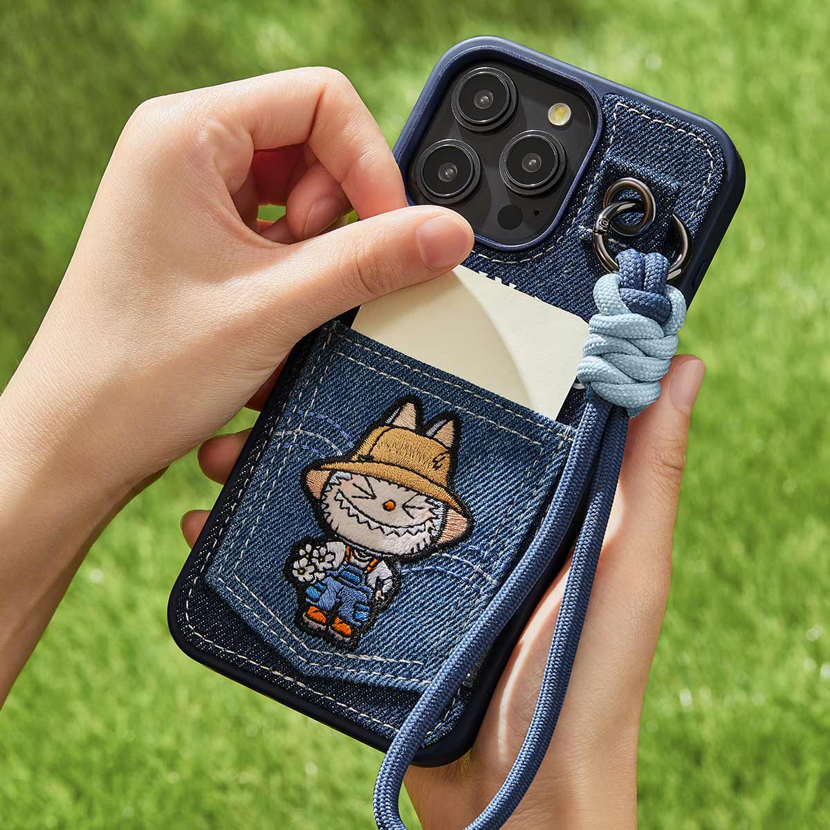 THE MONSTERS case in Wild Series-Lanyard Phone Case