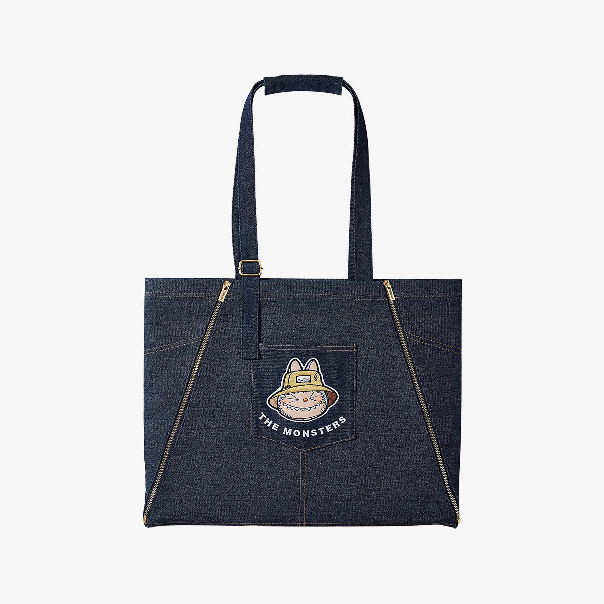THE MONSTERS FALL IN WILD SERIES denim apron bag