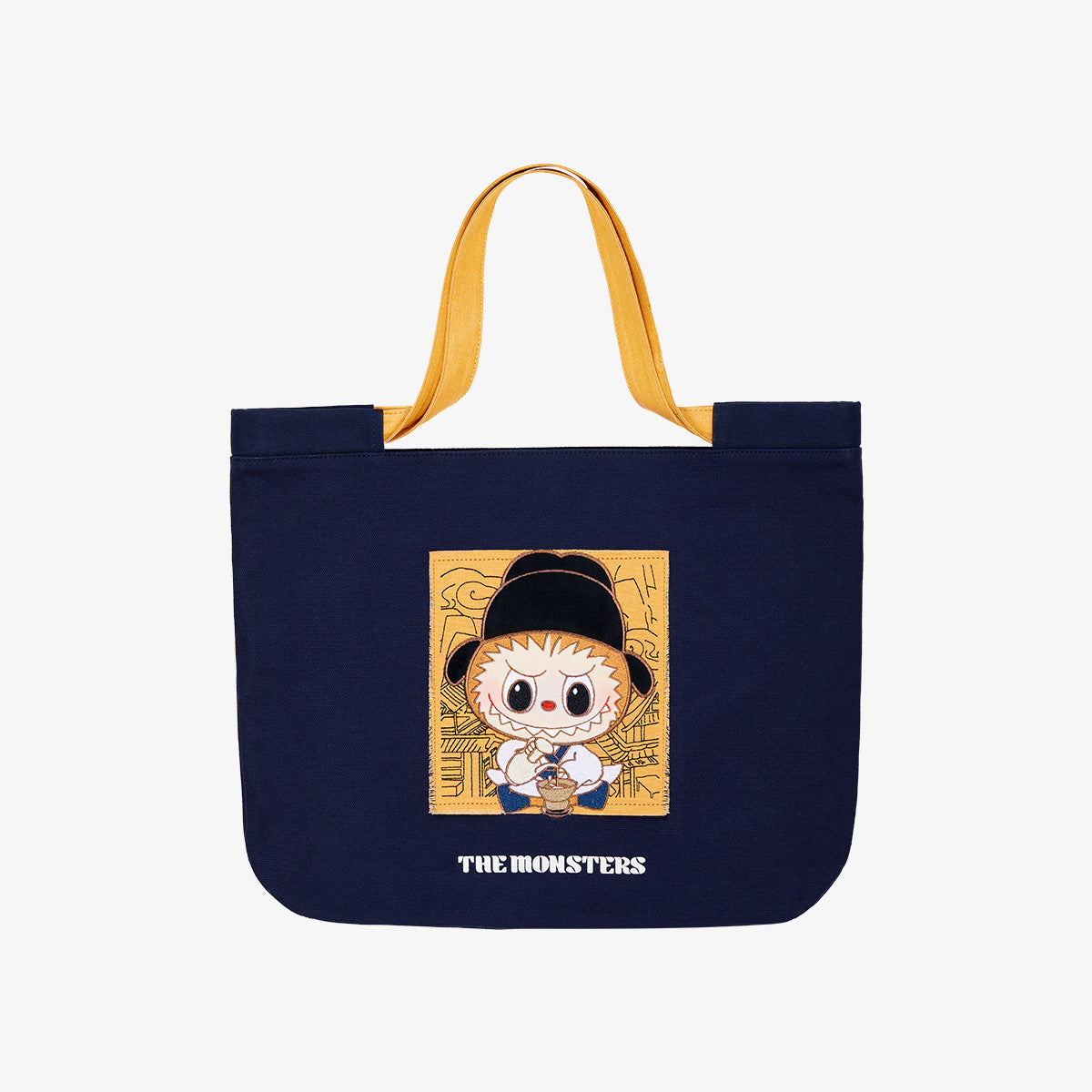 THE MONSTERS Let's Have Fun Together Series Canvas Bag