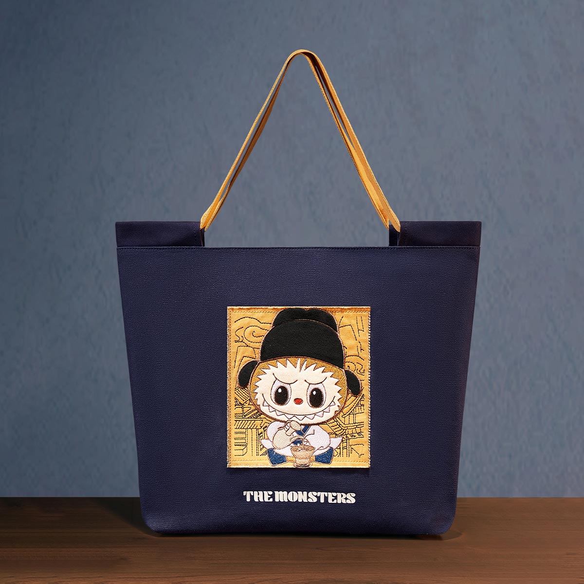 THE MONSTERS Let's Have Fun Together Series Canvas Bag