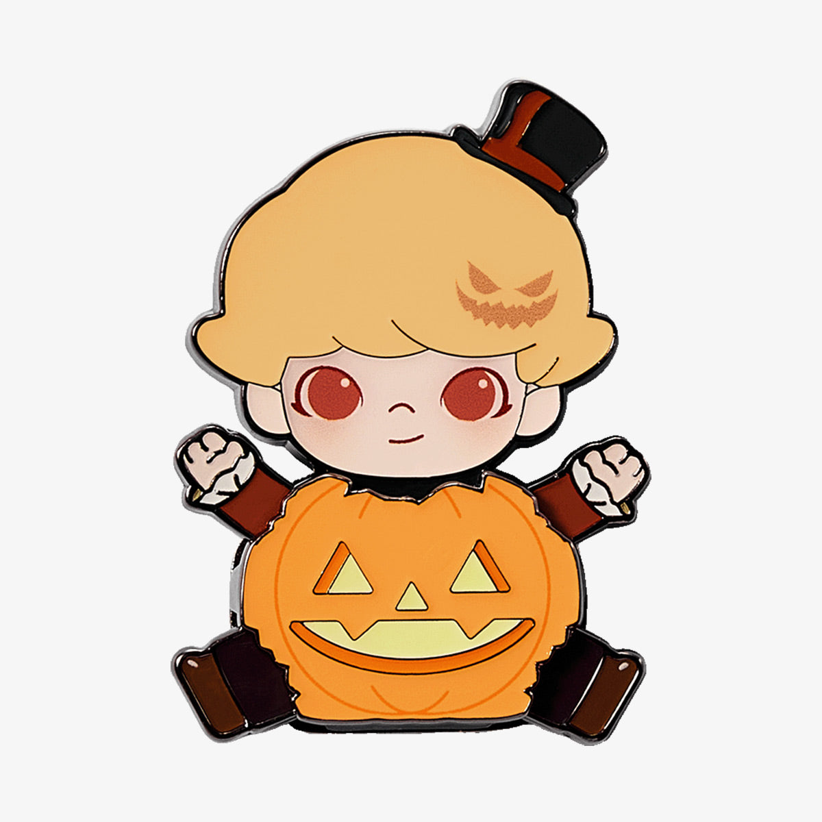 Happy Halloween Party Series- LABUBU Pumpkin Fridge Magnet Badge (Blind Box)