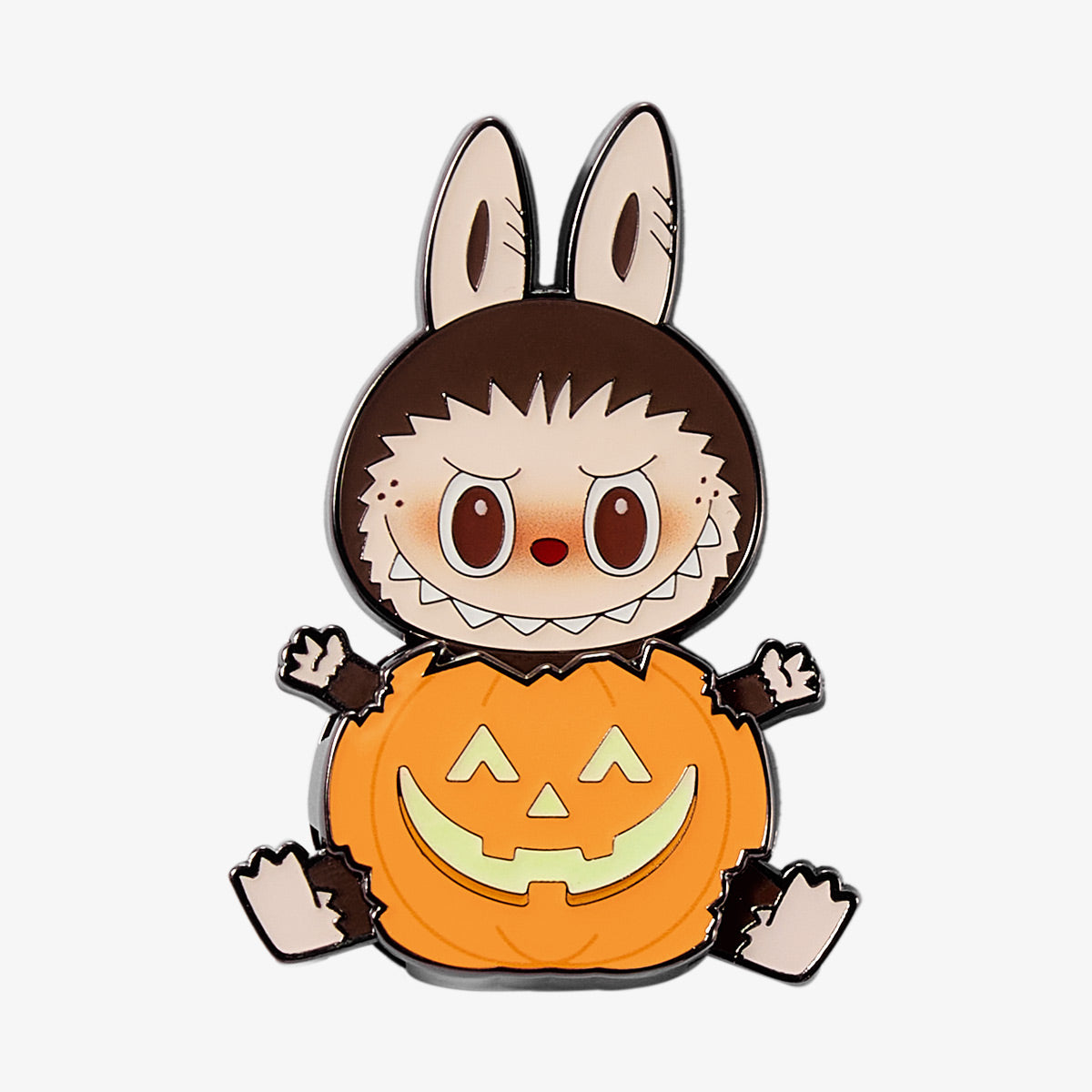 Happy Halloween Party Series- LABUBU Pumpkin Fridge Magnet Badge (Blind Box)