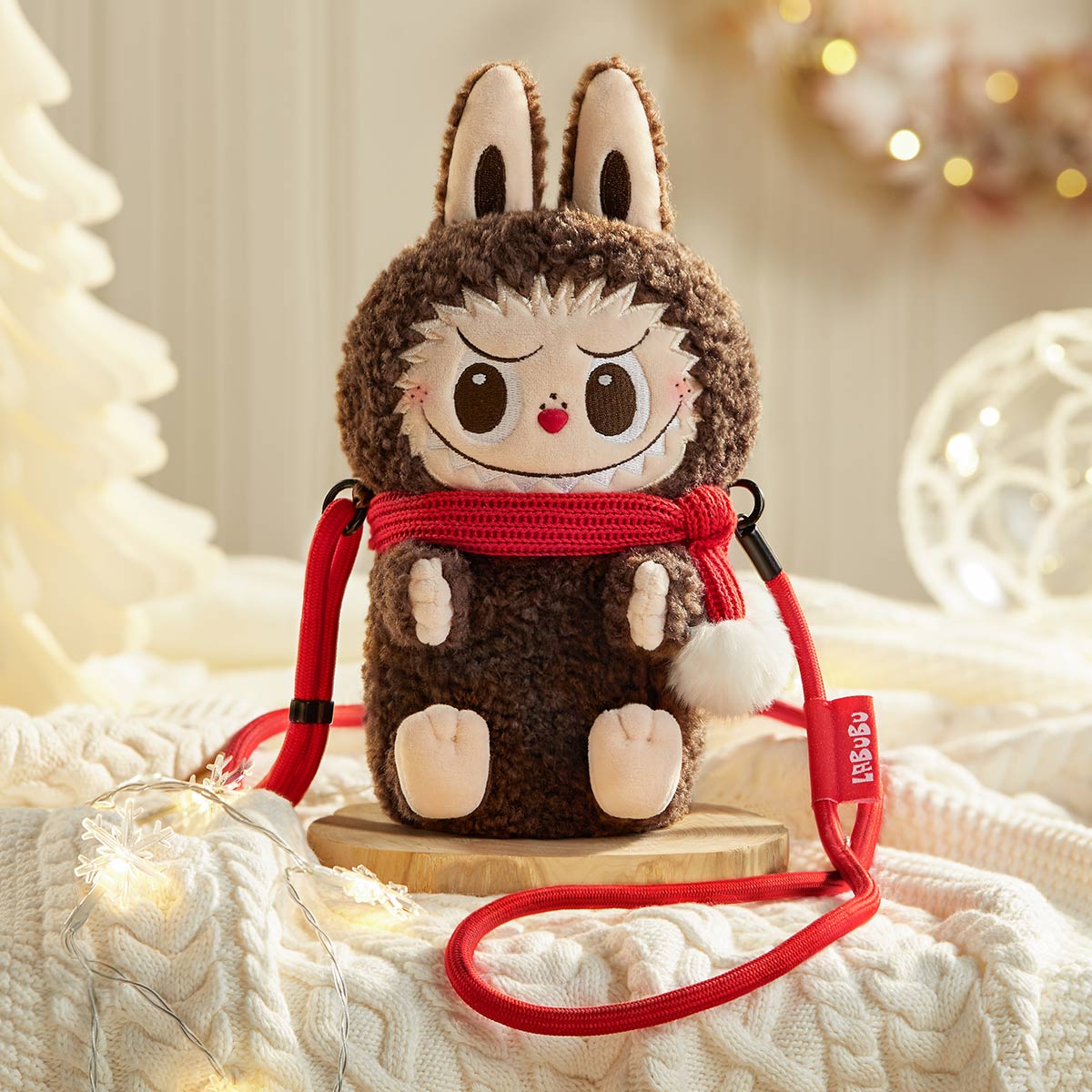 THE MONSTERS Classic Series Plush Doll Shoulder Bag