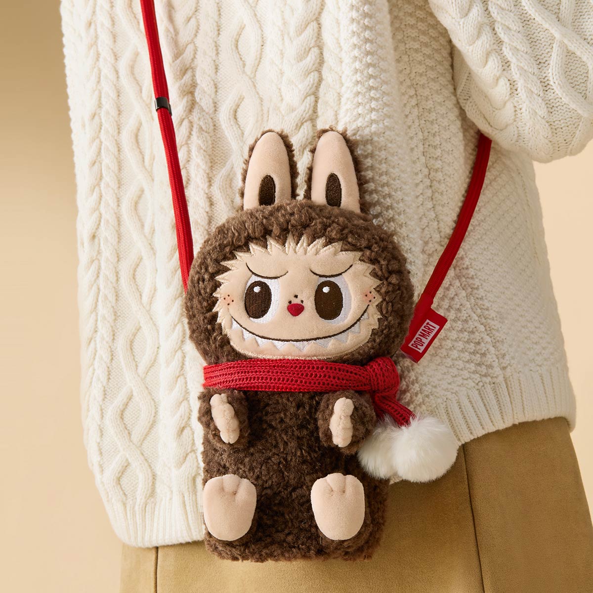 THE MONSTERS Classic Series Plush Doll Shoulder Bag