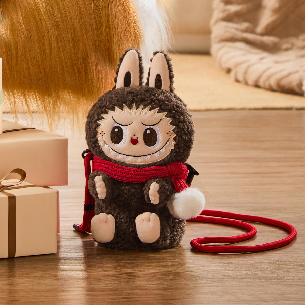 THE MONSTERS Classic Series Plush Doll Shoulder Bag