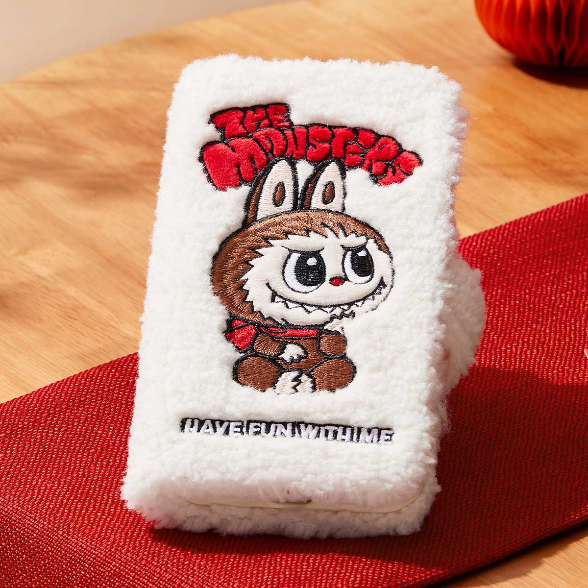 THE MONSTERS Classic Series Plush Flip Phone Case