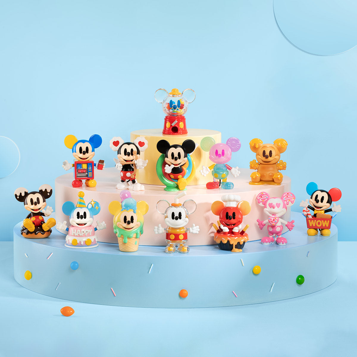 Disney Mickey Childhood of Boundless Imagination Series Figures