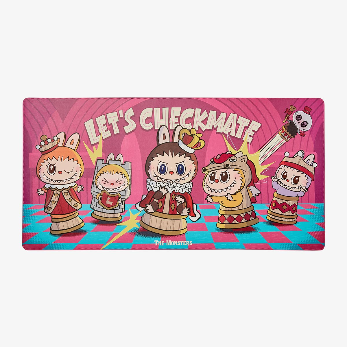 THE MONSTERS Let's Checkmate Series-Computer Desk Mat